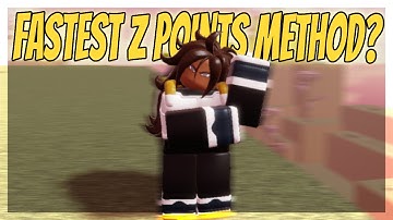 (UPDATED) FASTEST Z POINTS/ZENI FARMING METHOD | Budokai Z