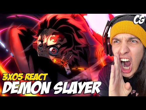 O ÓDIO! FUSÃO DO LUA SUPERIOR 4! - React Demon Slayer EP 7 temporada 3