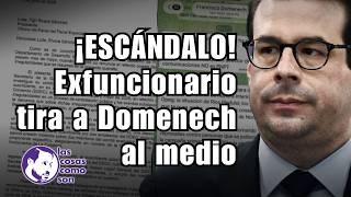 ¡ESCÁNDALO! Exfuncionario tira a Domenech al medio