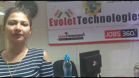 Internship Program-Evolet Technologies, Bangalore