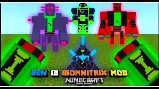How To Download Ben 10 Biomnitrix Mod In Minecraft Pocket Edition Saifminati Gaming