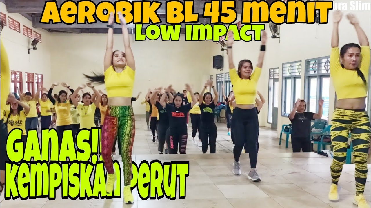 Aerobik paling ampuh mengecilkan perut | Senam aerobik low impact