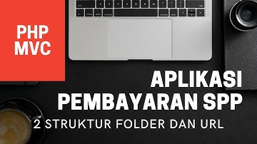 2 aplikasi pembayaran spp berbasis web dengan php dan mysql - Struktur Folder dan Url