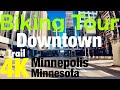 4K | 2.5 Hours | Biking Tour | Downtown, Minneapolis | Explore Minnesota | Gopro | Gotrax