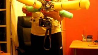 Aeroquad Camera Stabilization 2-axis so far