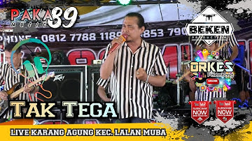 Paka 89 Music | Tak Tega | Live Karang Agung Lalan MUBA | WD Lebby And Ridwan | Beken Production