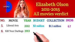 Elizabeth Olson all movies list || Budget+Collection+Verdict || @compareier2572 Elizabeth Olsen Hits And Flops Movies List