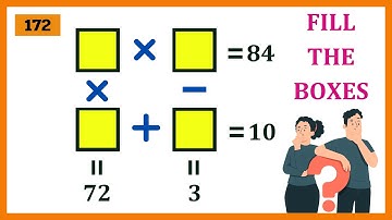 Can You Solve This Logic Puzzle | Fill Four Boxes With The Right Values