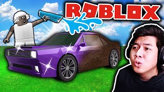 คุณยายทำความสะอาดรถ💦🔫 (Roblox) screenshot 5