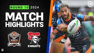 NRL 2024 | Wests Tigers v Knights | Match Highlights screenshot 5