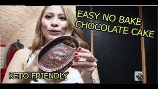How to make keto friendly no bake chocolate cake