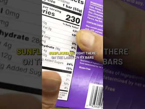 RX Bars claim