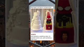 When the cake has a formal side and a fanconvention side.#viral #shorts #voiceover