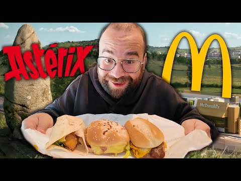 DISCOVER NEW ASTERIX MENU at MC DONALD'S