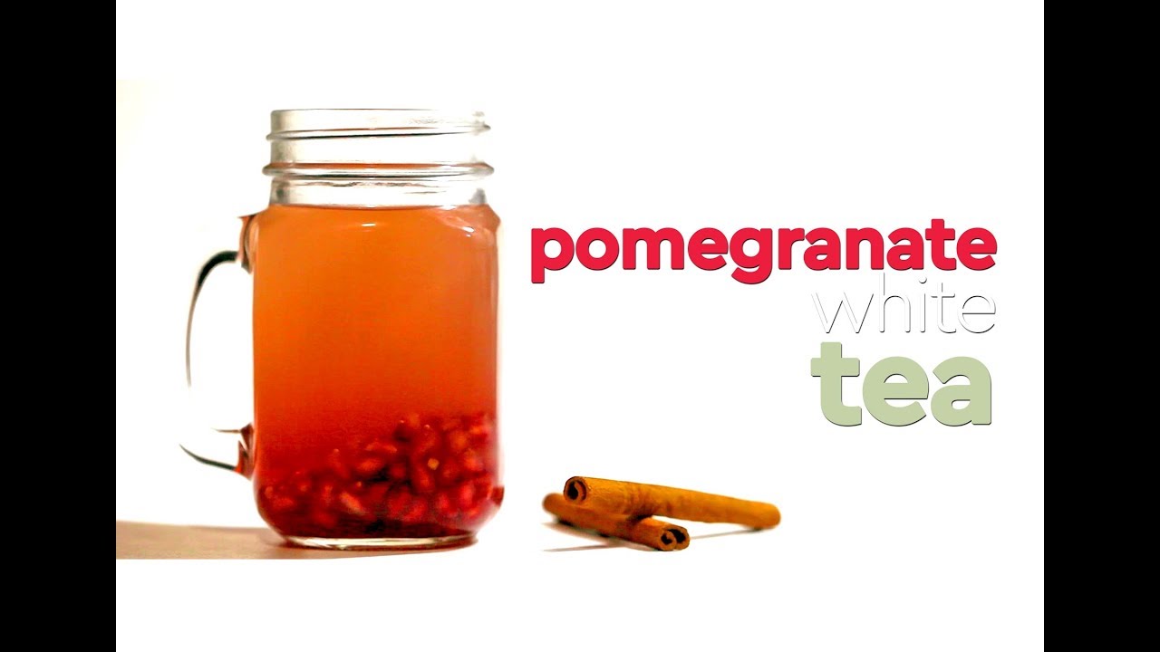 Pomegranate White Tea & Raw Honey Recipe Health + Skin Benefits YouTube