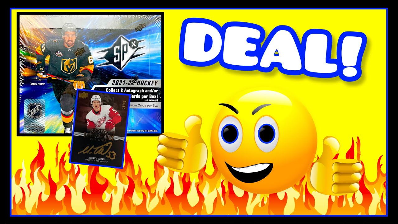 BARGAIN? 2021-22 Upper Deck SPx Hockey Hobby Box Break #2 (2024