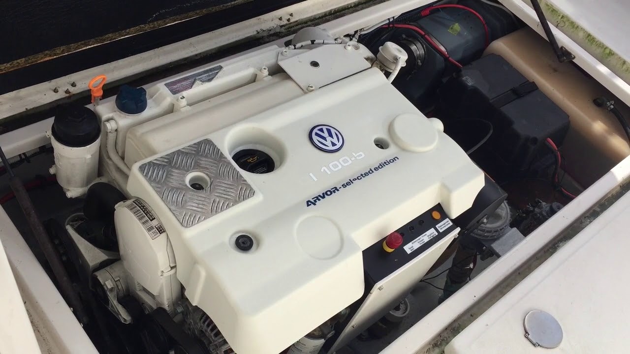 Arvor 215AS 2006 VW TDI 1005 Diesel Engine YouTube