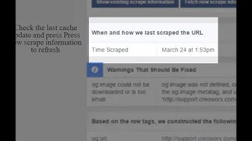Facebook Debugger Tool