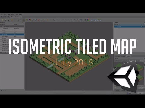 Create Isometric Maps and Import into Unity 2018 | Tiled & Tiled2Unity Tutorial