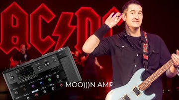 LINE 6 Helix 3.5 Moo)))n Amp Fantastic for ACDC tones #guitar #line6helix #acdc #guitarcover