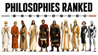 36 World Philosophies Ranked by Agency