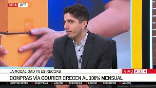 Récord de compras en el exterior: las importaciones vía courier crecieron un 100% en 2025