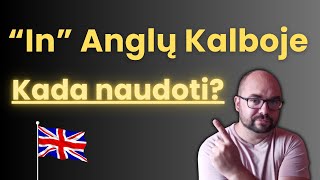 In Naudojimas Anglų Kalboje