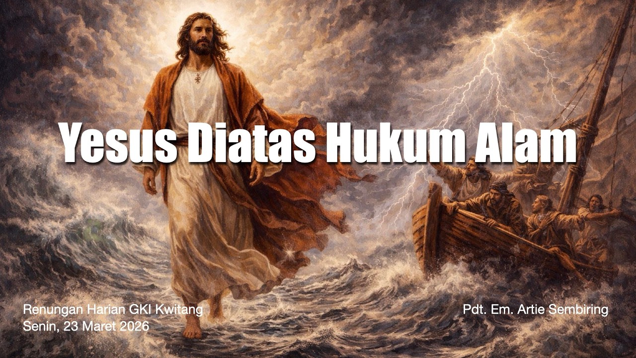 Renungan Harian GKI Kwitang, Senin 23 Maret 2026