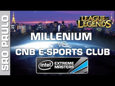 Millenium vs. CNB eSports - Game 2 - Quarterfinal - IEM Sao Paulo - League of Legends