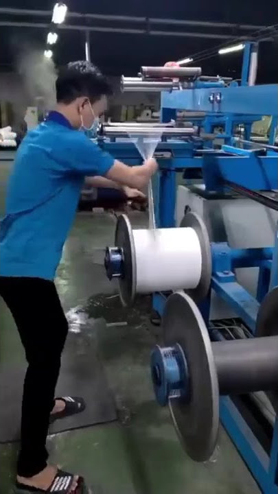 mesin penggulung kertas