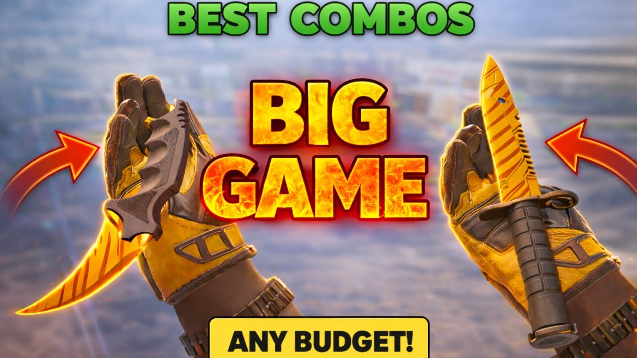 BEST CS2 Knife Combos w/ Sports Gloves BIG GAME (Any Budget!) - YouTube