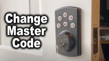 How to Change Master Code | Kwikset Powerbolt 2 Keyless Door Lock | The Fixer Clips