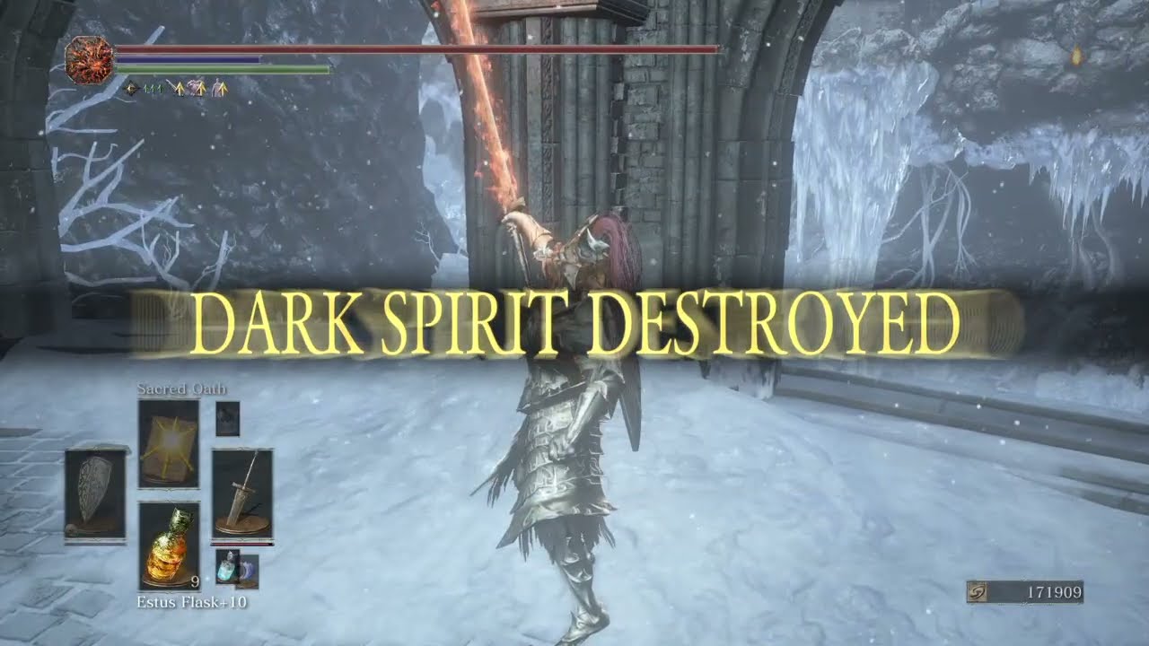 Dark Souls 3 - (Quality 40/40) NPC Invader Livid Pyromancer Dunnel (NG+1)