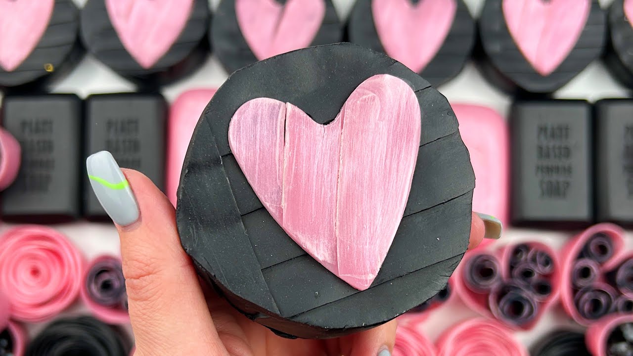 CRUSHING SOAP★Soap boxes with glitter★Soap boxes with foam&starch★ASMR VIDEO★