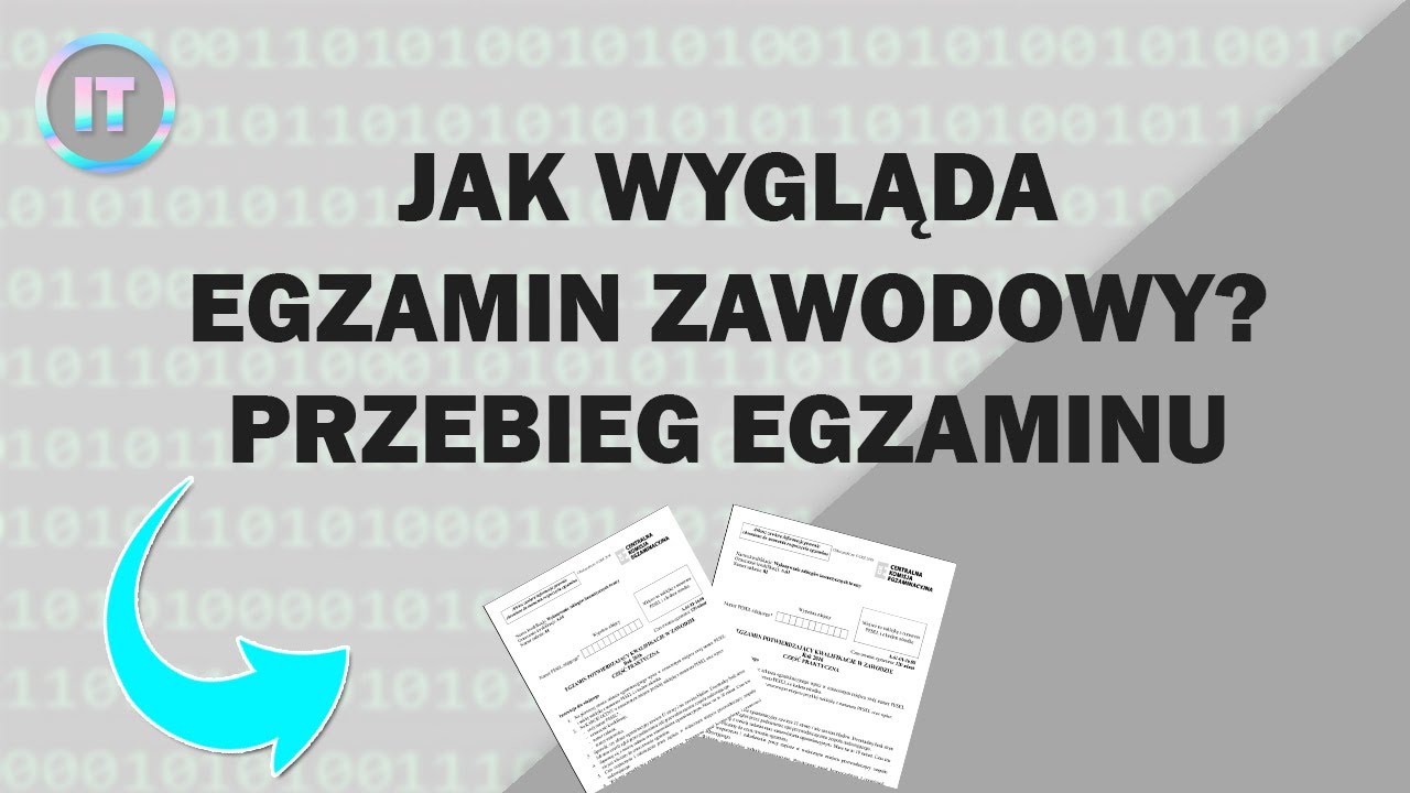Jak wygląda egzamin zawodowy? Przebieg egzaminu - YouTube