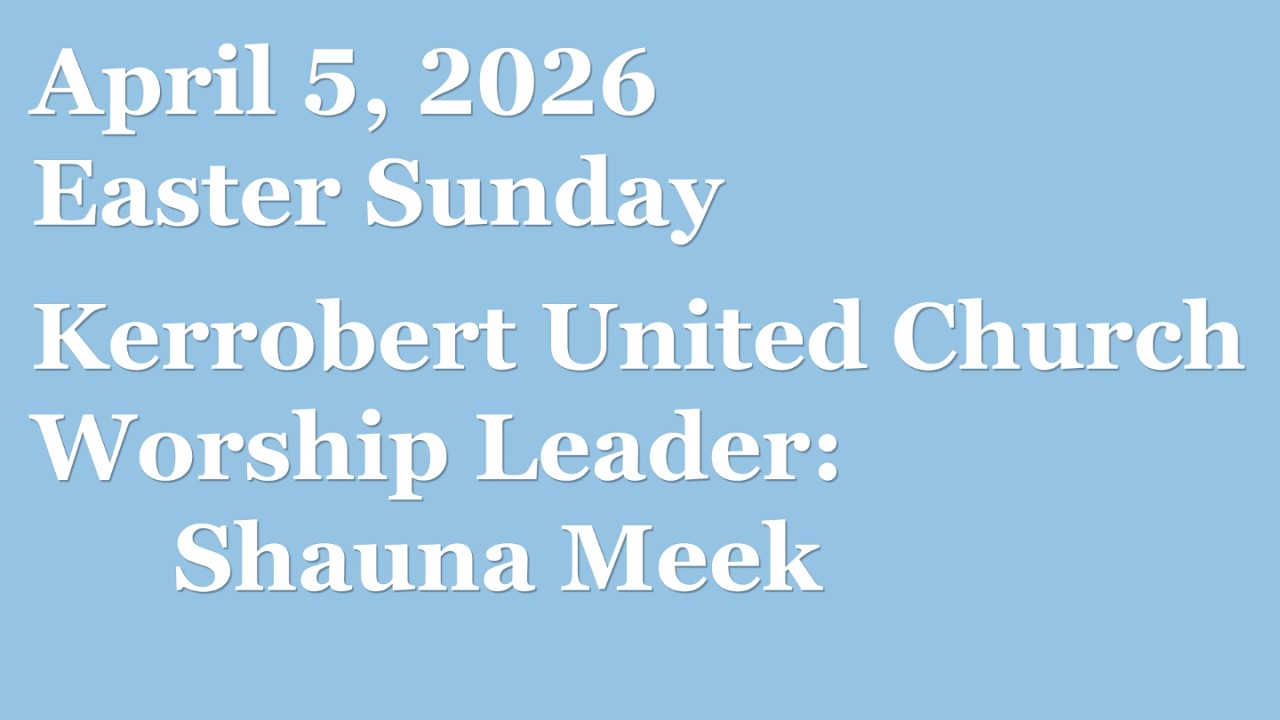 KUC April 5 2026 Easter Sunday Worship Service - YouTube