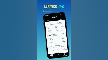 IPO Book Application
