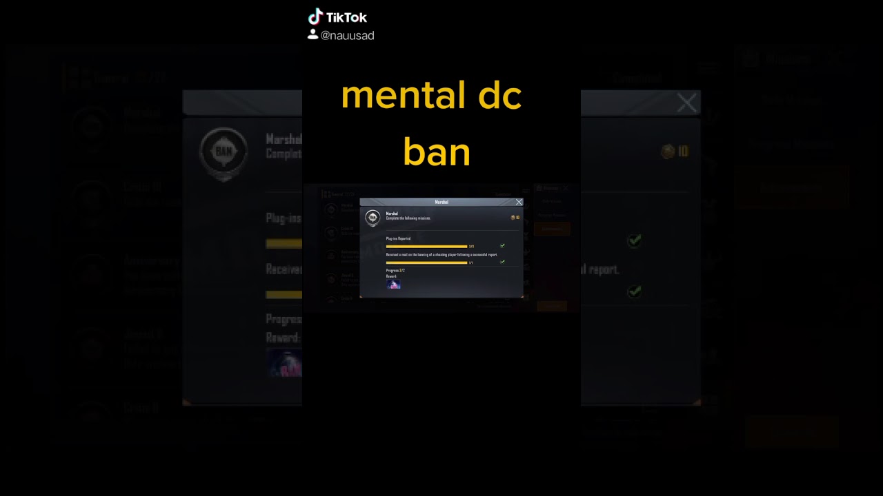 Mental dc ban