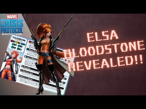 Elsa Bloodstone + Engl Deck - Extension Marvel United Multiverse Kickstarter Exclusive CMON G754, Occasion