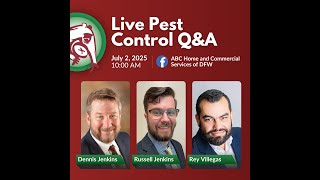 Facebook Live: Pest Control Q&A