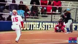 Keeshia Thompson Southeastern Oklahoma State University Softball memories 2nd homer of the day.