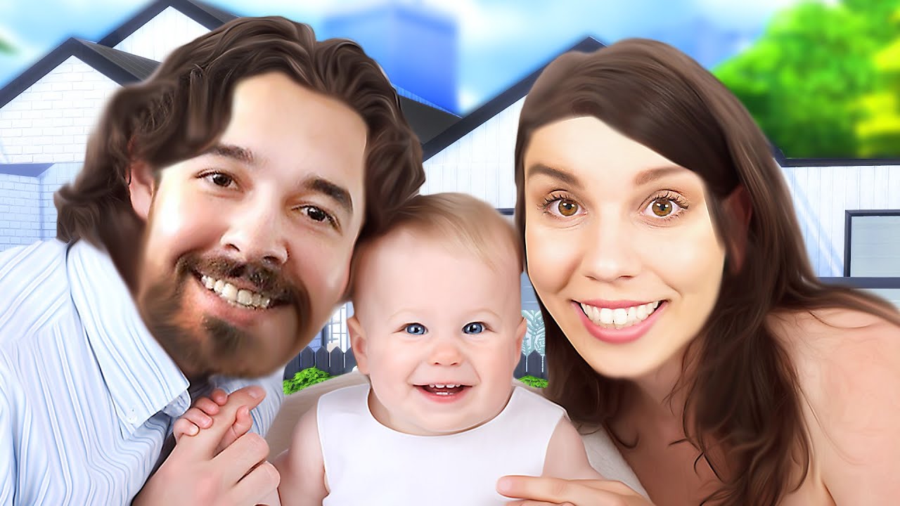I built a REALISTIC dream home in The Sims 4 - YouTube