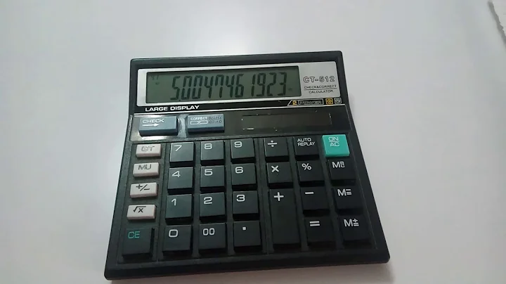 How to calculate nth root or 1/nth power of any number on simple calculator