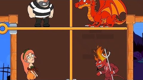 Home pin rescue save the girl pull the pin game (hard levels ) gameplay