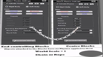 Chain or Rope Settings iClone5
