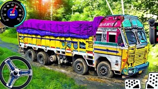 Indian Offroad Truck Driver Simulator - Cargo Truck Ashok Lorry Driving 3D - Android GamePlay screenshot 3