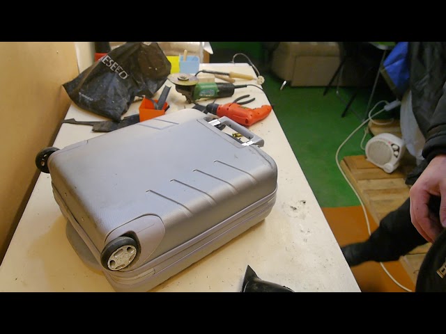 Как заклеить чемодан из поликарбоната - 83 фото