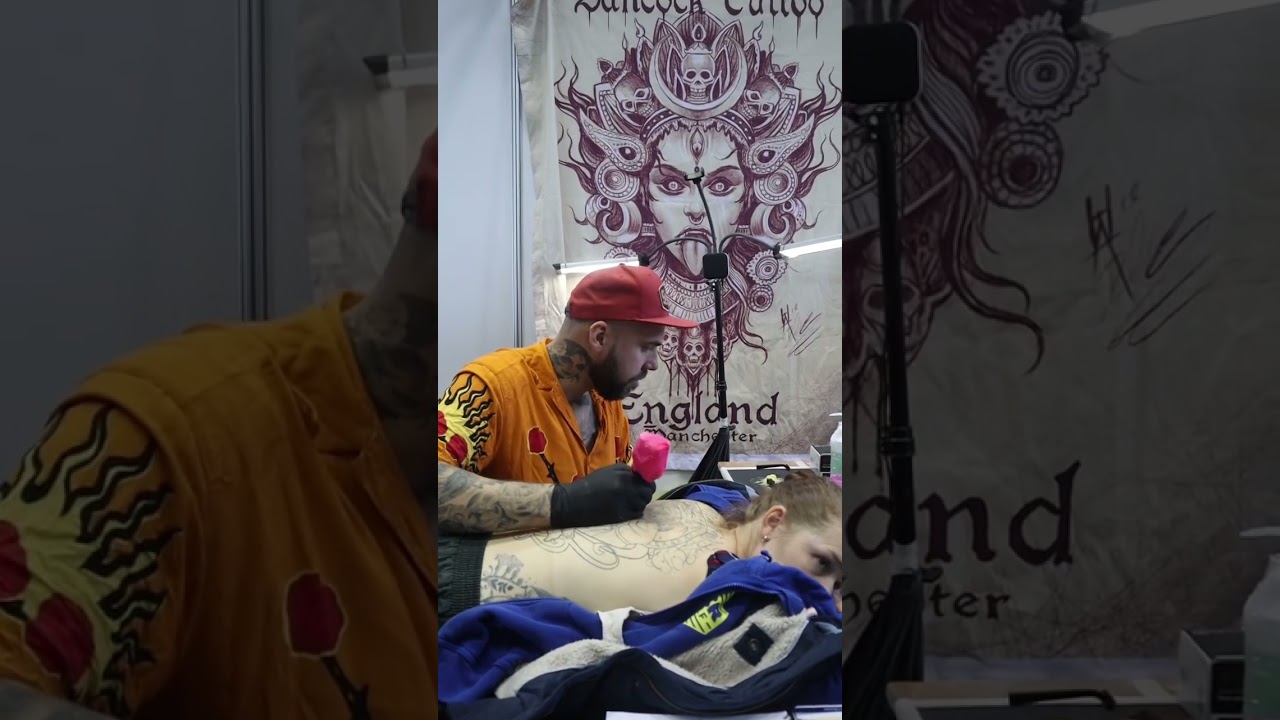 ✍️ Dan Hancock Tattooing @ Manchester Tattoo Convention 