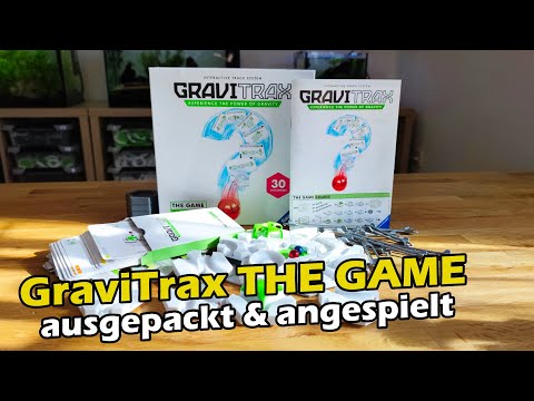 GraviTrax THE GAME "COURSE" ausgepackt und angespielt ❓ Ein cooles Rätselspiel zur Kugelbahn