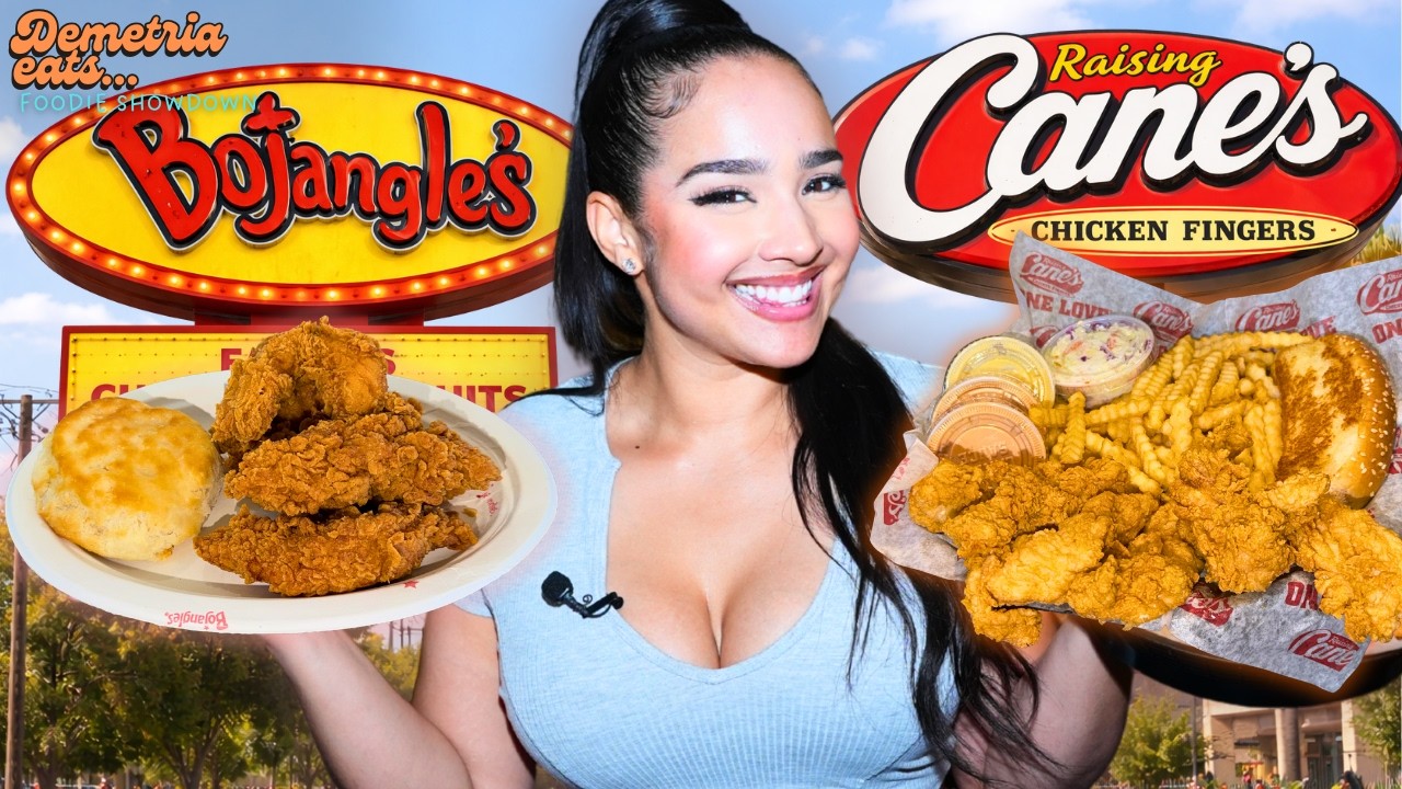 Raising Cane’s vs Bojangles: Who Has the Best Chicken Tenders? I Demetria Eats
